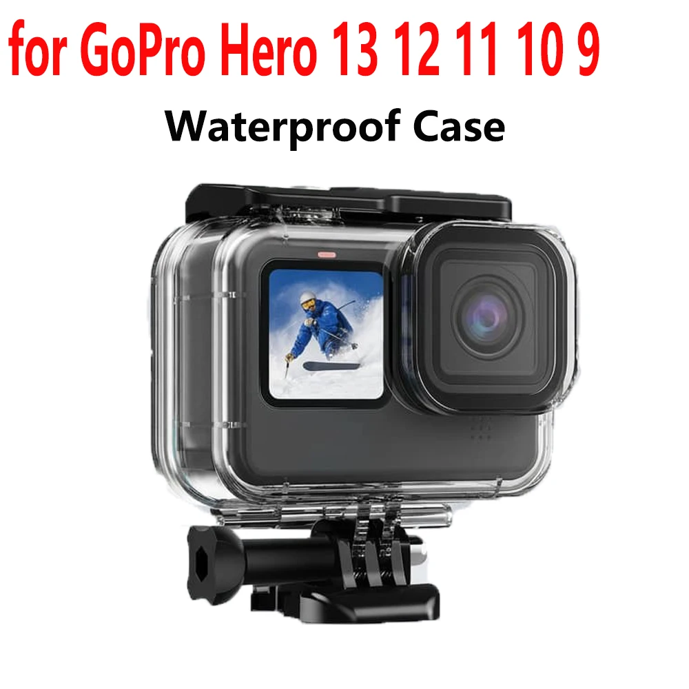 60M Waterproof Case for GoPro Hero 13 12 11 10 9 Underwater Diving Housing Dive Cover for Go Pro Hero 9 10 11 12 13 Accessories
60M Waterproof Case for GoPro Hero 13 12 11 10 9 Underwater Diving Housing Dive Cover for Go Pro Hero 9 10 11 12 13 Accessories