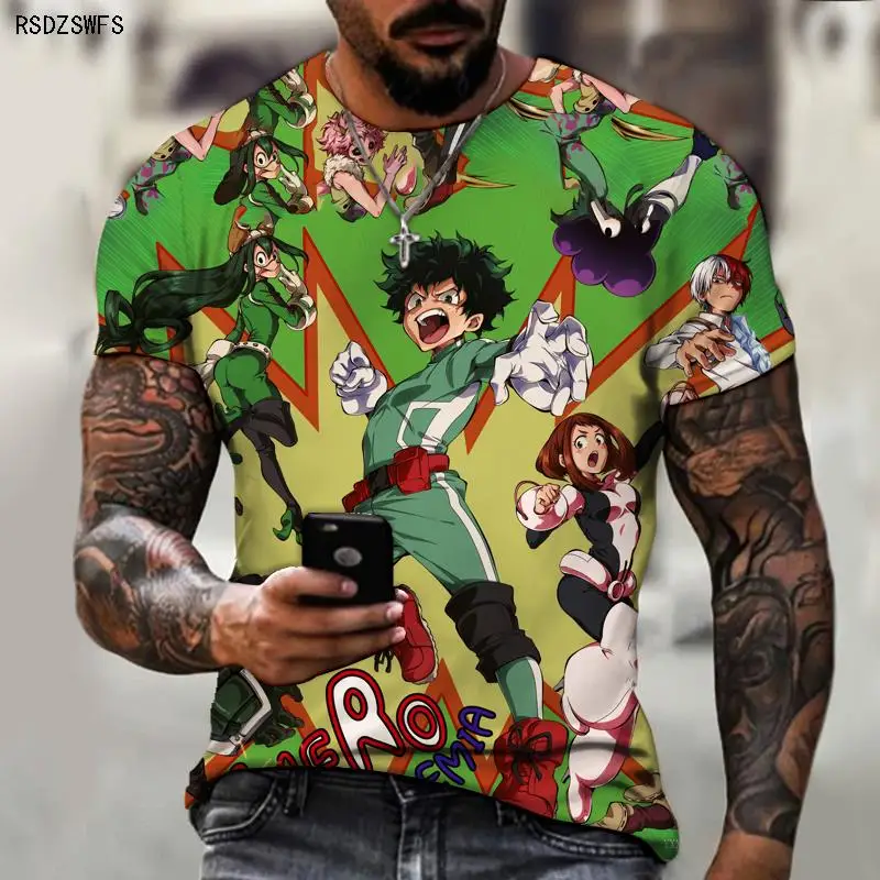 Cartoon Anime 3D Art Printing Stereo 2021 Spring Summer Unisex Short Sleeve Oversized T-shirt 5XL Fashion
Cartoon Anime 3D Art Printing Stereo 2021 Spring Summer Unisex Short Sleeve Oversized T-shirt 5XL Fashion