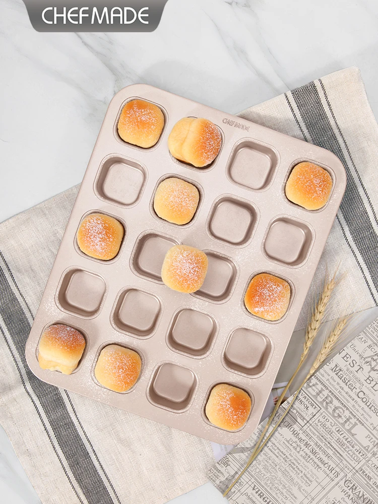 Chefmade 20 Cup Square Bread Cake Burger Home Use Baking Tools Korean Sle Hand Dn Illustration Baking Molds
Chefmade 20 Cup Square Bread Cake Burger Home Use Baking Tools Korean Sle Hand Dn Illustration Baking Molds