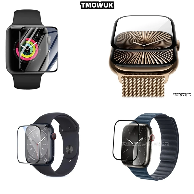 For Apple Watch 1 2 3 4 5 6 7 8 9 10 SE 38 41 45 44 42 49 MM Anti-Glare Guard Layer Transparent Material Flexible Cover
For Apple Watch 1 2 3 4 5 6 7 8 9 10 SE 38 41 45 44 42 49 MM Anti-Glare Guard Layer Transparent Material Flexible Cover