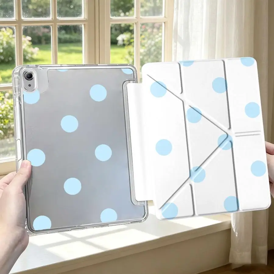 Tablet Case For iPad 10th Gen 9th Pro 13 2025 2026 Air 8 M2 M3 3 Mini 7 6 5 11th 12th With Pen Slot Cover Cute Dot Print
Tablet Case For iPad 10th Gen 9th Pro 13 2025 2026 Air 8 M2 M3 3 Mini 7 6 5 11th 12th With Pen Slot Cover Cute Dot Print