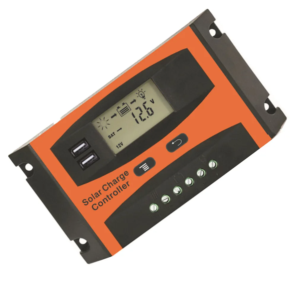 Solar Panels Charger Controller Home Garden Auto Charge Controller LCD Screen Regulator Solar Panel User Manual
Solar Panels Charger Controller Home Garden Auto Charge Controller LCD Screen Regulator Solar Panel User Manual