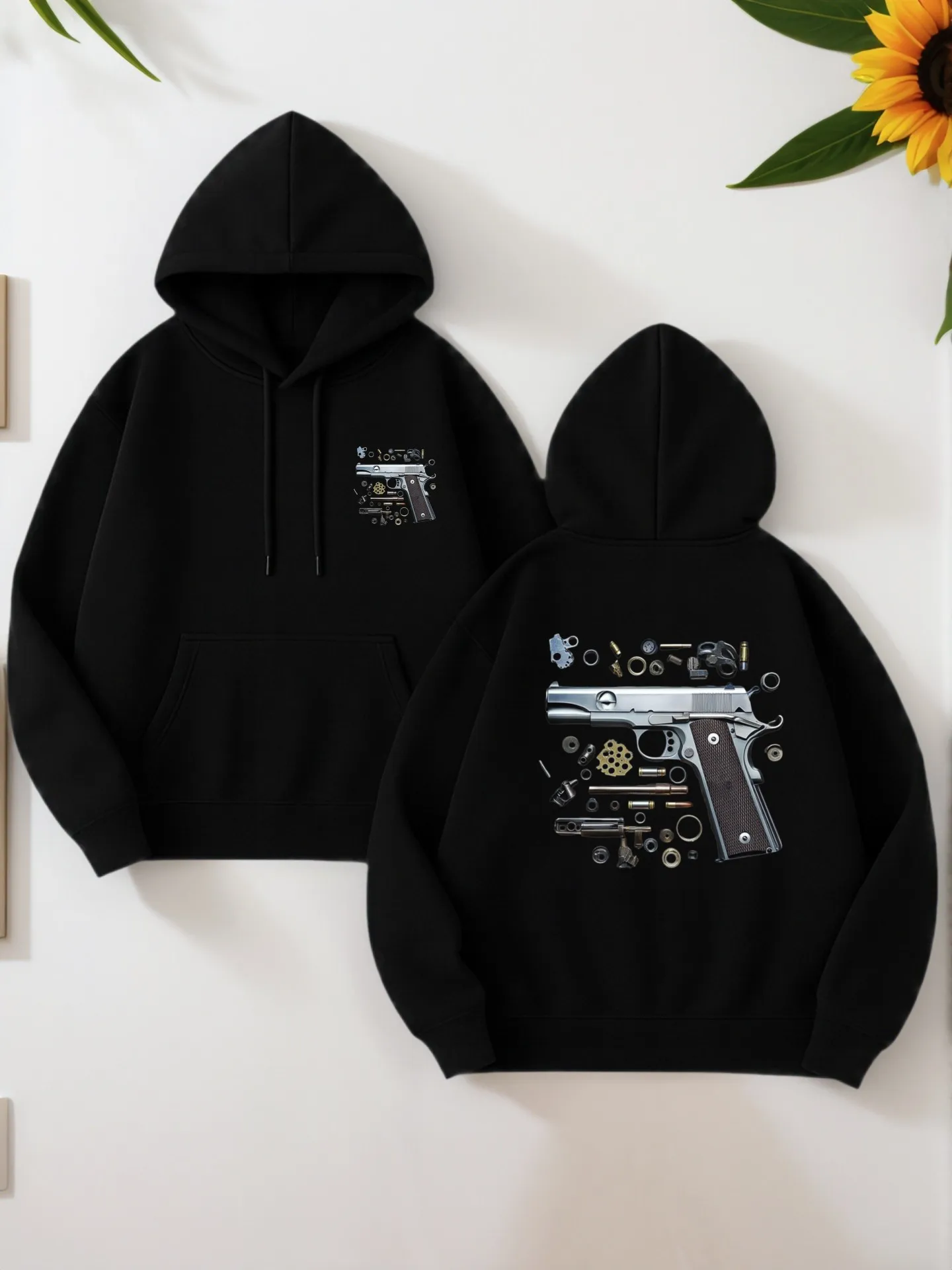 Men's Graphic Hoodie, Letter - Print, Casual Style, Cotton Blend, For Men, For Everyday Wear
Men's Graphic Hoodie, Letter - Print, Casual Style, Cotton Blend, For Men, For Everyday Wear