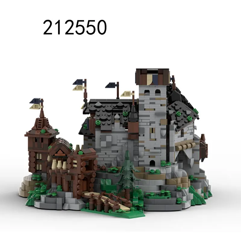 MOC-212550 4251 шт. строительные блоки из мелких частиц, средневековый замок, модель расширения, игрушка
MOC-212550 4251 шт. строительные блоки из мелких частиц, средневековый замок, модель расширения, игрушка