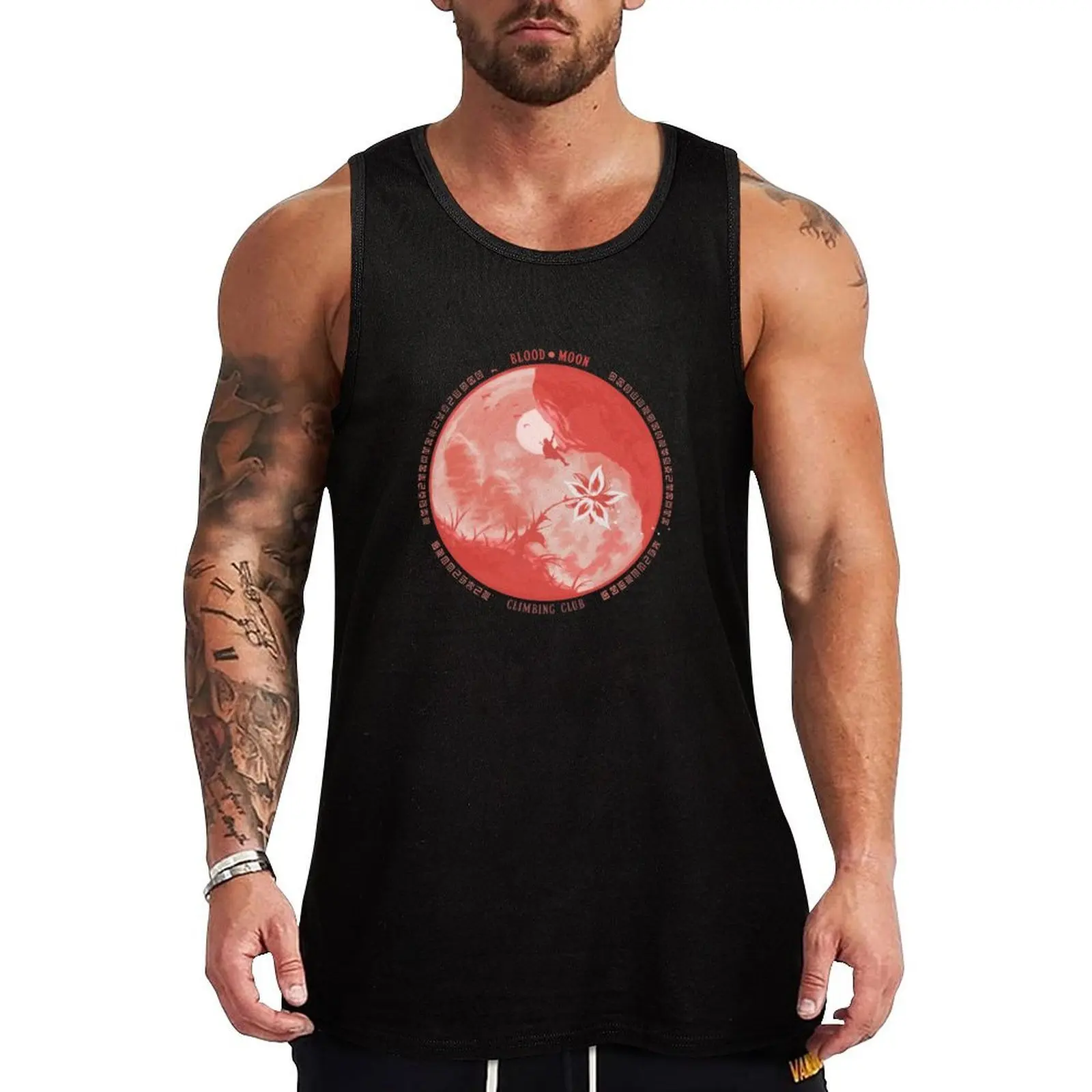 BloodMoon Climbing Club Tank Top Working vest bodybuilding for men t-shirts man gym training accessories
BloodMoon Climbing Club Tank Top Working vest bodybuilding for men t-shirts man gym training accessories