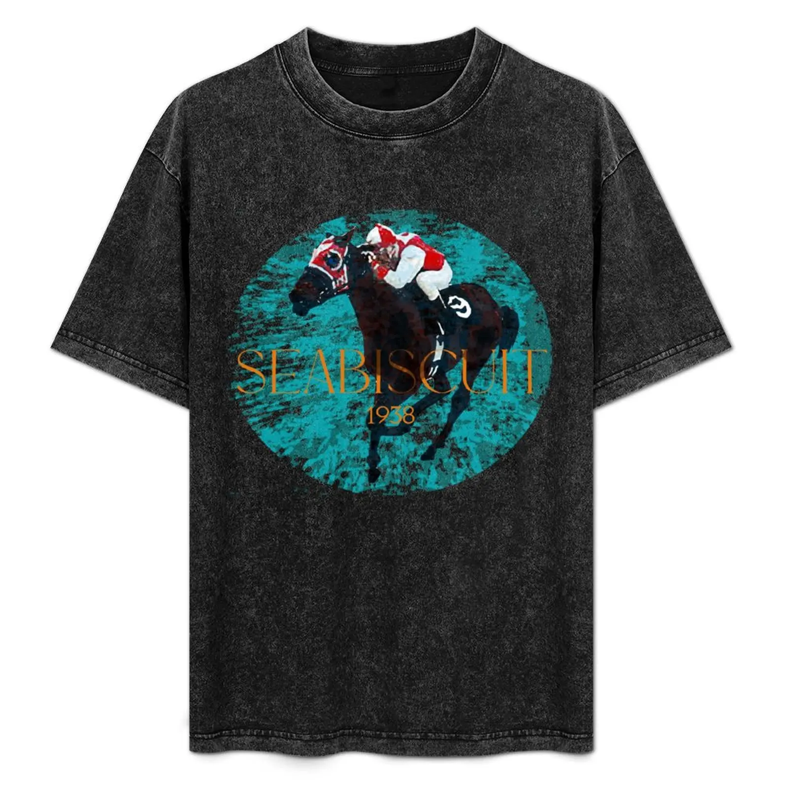 Seabiscuit 1938 II Famous Racehorses T-Shirt Novelty Graphic Tee Shirt
Seabiscuit 1938 II Famous Racehorses T-Shirt Novelty Graphic Tee Shirt