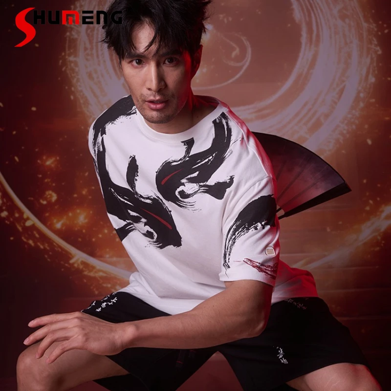 Men's Women's Original New Trend Cotton Printing Short Sleeve Round Neck T-shirts Fashion Contrast Color Tops Loose Comfort Tees
Men's Women's Original New Trend Cotton Printing Short Sleeve Round Neck T-shirts Fashion Contrast Color Tops Loose Comfort Tees