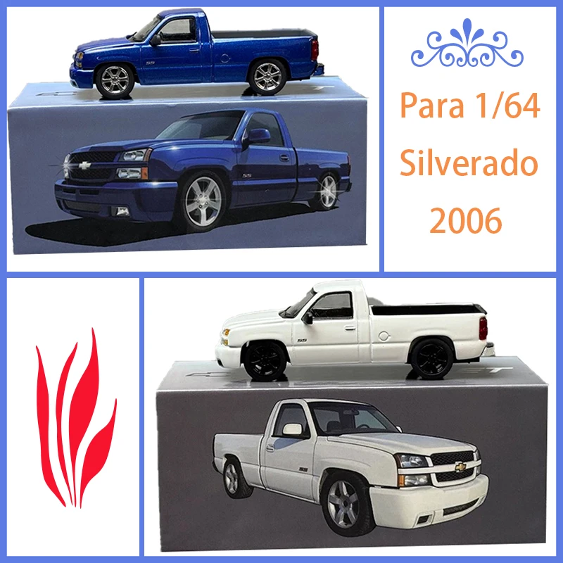 Масштабная модель автомобиля Chevrolet Silverado 2006 (1:64) из сплава, коллекционная, подарочная, сувенирная, демонстрационная игрушка
Масштабная модель автомобиля Chevrolet Silverado 2006 (1:64) из сплава, коллекционная, подарочная, сувенирная, демонстрационная игрушка