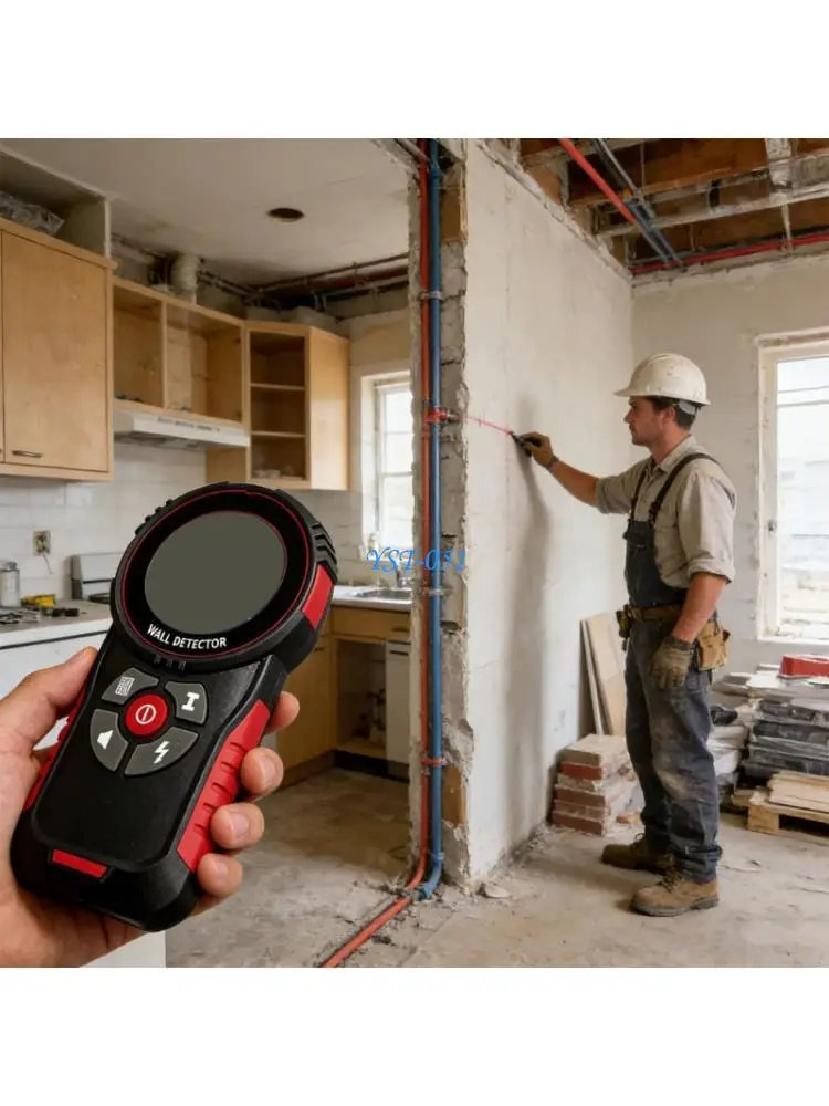 E15A Multi Purpose Wall Positioning Device With Center Marking Signs For Accurate Labeling Of Covered Structures