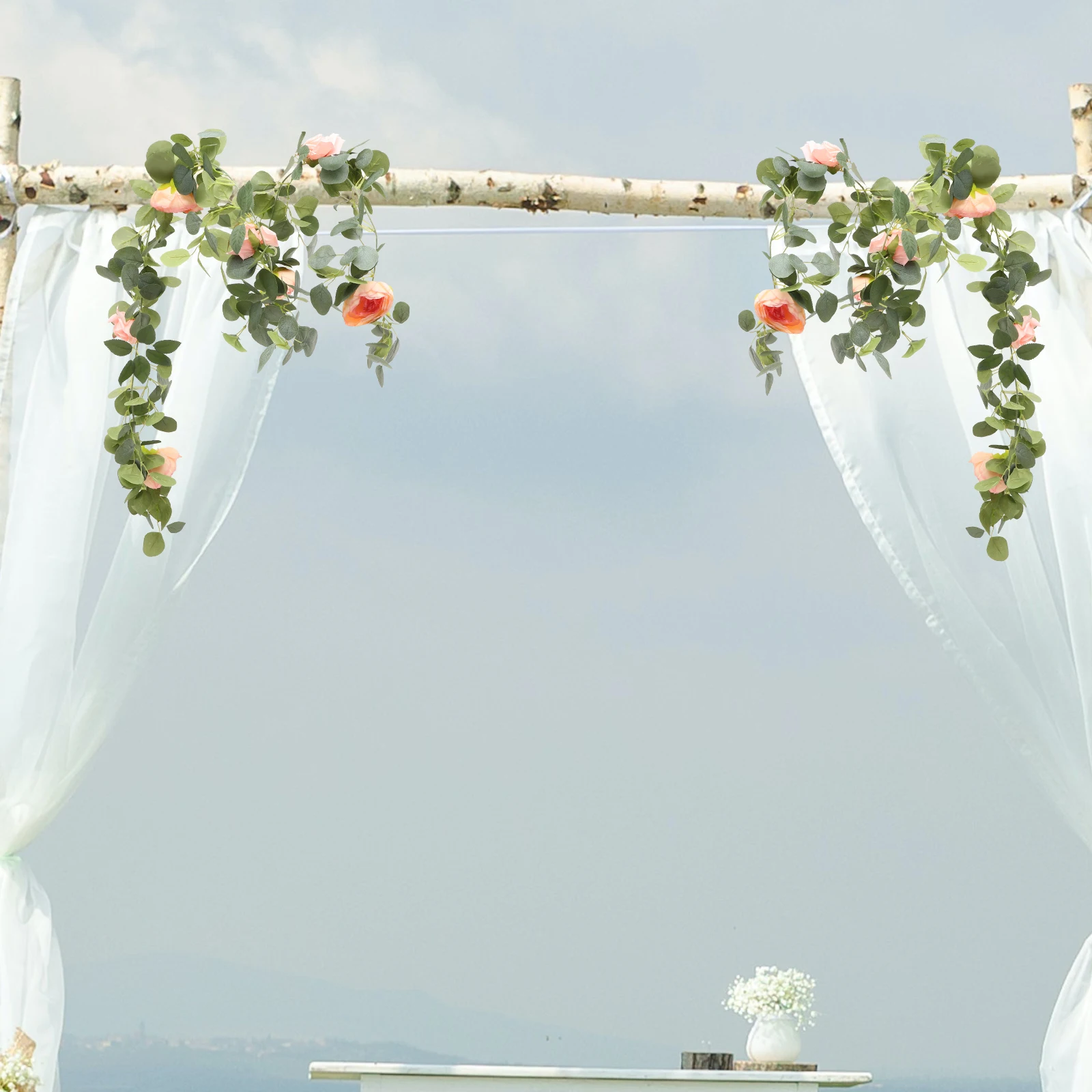 1.8M Simulated Peony Rose Green Plant Artificial Flower Vines Valentine Wreath Hanging Decoration Imitation Flower
1.8M Simulated Peony Rose Green Plant Artificial Flower Vines Valentine Wreath Hanging Decoration Imitation Flower