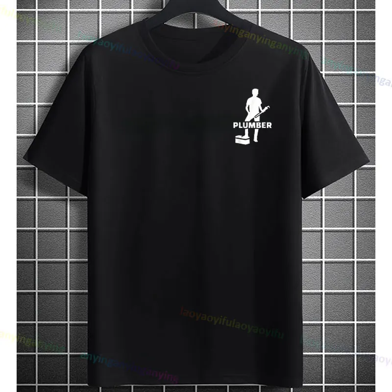 Funny Plumber Graphic T-shirt Black 100% Cotton Casaul Short Sleeve Streetwear All Season Tshirt Pefect for Man & Women Gift
Funny Plumber Graphic T-shirt Black 100% Cotton Casaul Short Sleeve Streetwear All Season Tshirt Pefect for Man & Women Gift