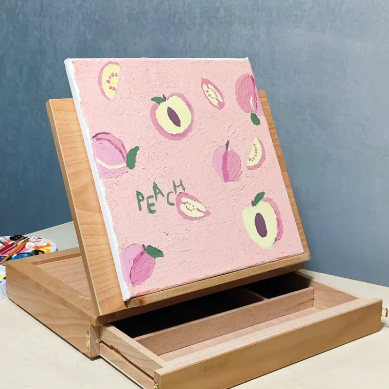 Wooden Drawer Folding Oil Painting Easel Case Sketch Set Pencil Brush Storage Box
Wooden Drawer Folding Oil Painting Easel Case Sketch Set Pencil Brush Storage Box