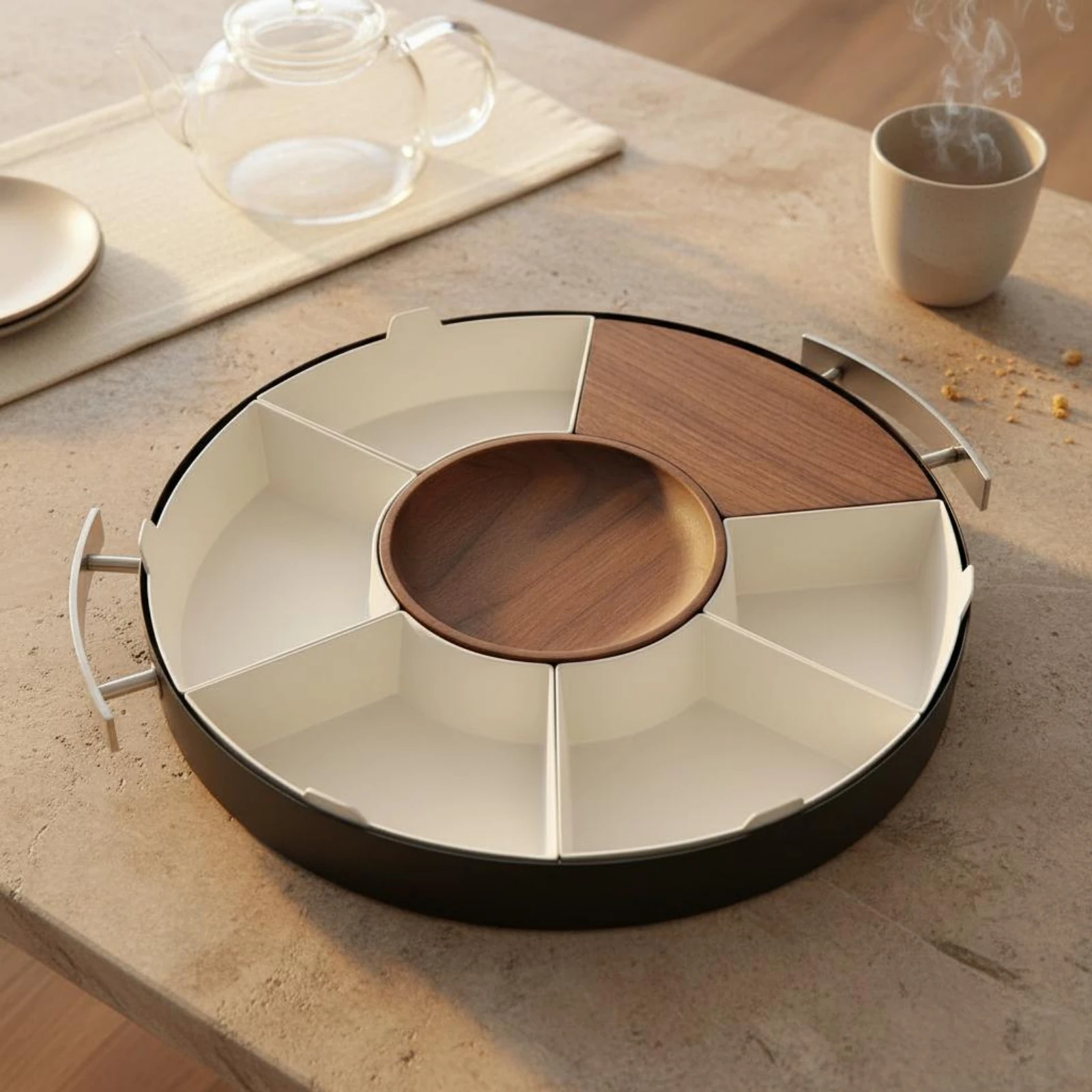 Stainless Steel Serving Tray Decorative Storage Stainless Steel Tray Mirrored Metal Platter Polished Finish Tableware
Stainless Steel Serving Tray Decorative Storage Stainless Steel Tray Mirrored Metal Platter Polished Finish Tableware