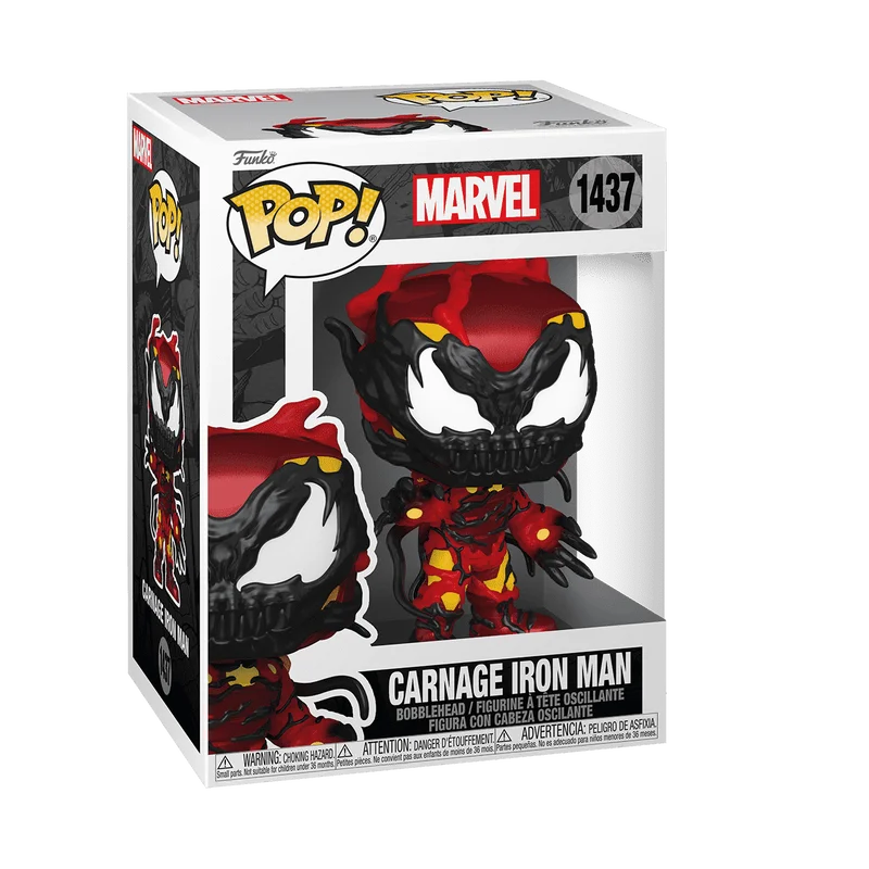 Marvel Venom Figures Funko Pop! Carnage Iron Man 1437 Vinyl Figure 4.1 inchs Collectible Limited Edition Model Toy Birthday Gift
Marvel Venom Figures Funko Pop! Carnage Iron Man 1437 Vinyl Figure 4.1 inchs Collectible Limited Edition Model Toy Birthday Gift