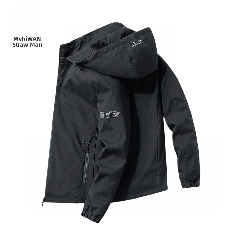 Men's Casual Hooded Jaet Autumn Spring Spor Windproof Polyester Long Sve Zipper Closure Color Faionable Coat
Men's Casual Hooded Jaet Autumn Spring Spor Windproof Polyester Long Sve Zipper Closure Color Faionable Coat