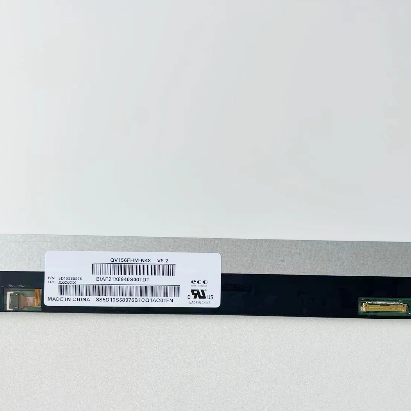 QV156FHM-N48 1920X1080 60HZ IPS Laptop LCD Screen 15.6" LED Matrix Panel 30Pin 800:1
QV156FHM-N48 1920X1080 60HZ IPS Laptop LCD Screen 15.6" LED Matrix Panel 30Pin 800:1