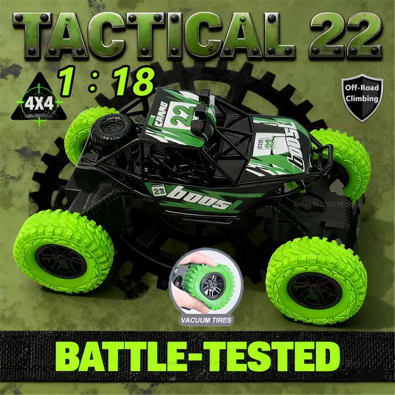RC High Speed Off-Road Climbing Car 1:18 With Colorful Flashing Lights Rechargeable Durable Rubber Wheels Kids Adults Toys Gifts
RC High Speed Off-Road Climbing Car 1:18 With Colorful Flashing Lights Rechargeable Durable Rubber Wheels Kids Adults Toys Gifts