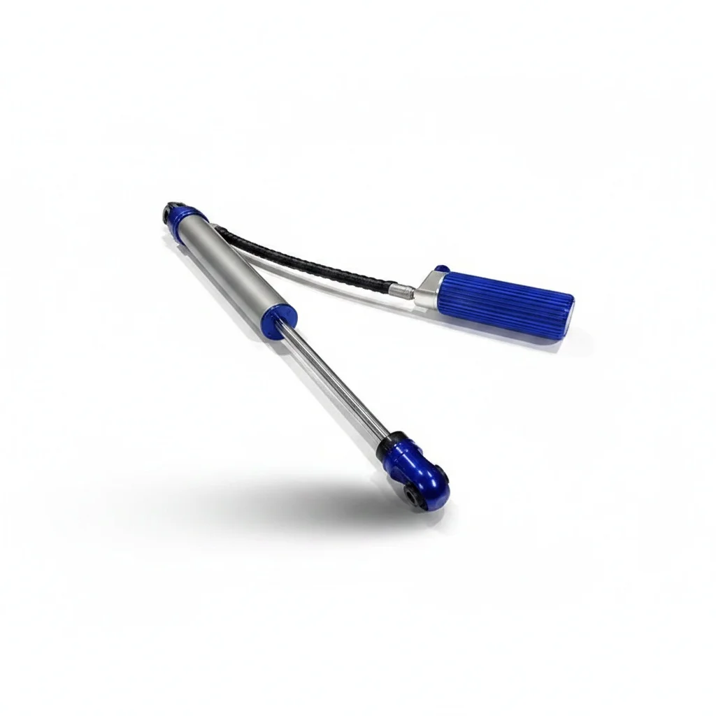 GMC3500 Blue 2-inch Lift Front and Rear 2.5-inch Tube Diameter High-quality Adjustable Shock Absorbers
GMC3500 Blue 2-inch Lift Front and Rear 2.5-inch Tube Diameter High-quality Adjustable Shock Absorbers