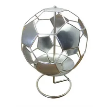 Stainless Steel Football Pen Holder Desktop Organizer Bucket Metal Pot for Office Desk Trinkets Soccer Ball Display Case
Stainless Steel Football Pen Holder Desktop Organizer Bucket Metal Pot for Office Desk Trinkets Soccer Ball Display Case