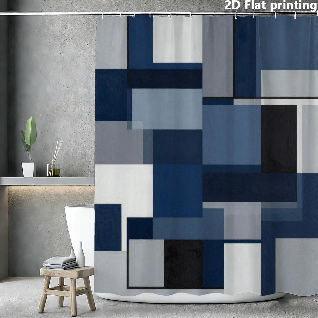 Modern Geometric Bath Shower Curtain Abstract Bathroom Curtain Waterproof Shower Curtain Liner Home Decor
Modern Geometric Bath Shower Curtain Abstract Bathroom Curtain Waterproof Shower Curtain Liner Home Decor