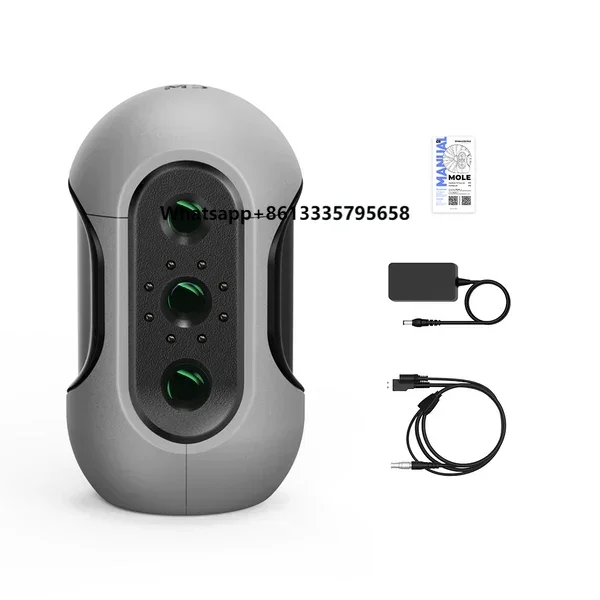3DMAKERPRO Mole Standard 3D Scanner 0.05MM ACCURACY 0.1MM RESOLUTION MULTISPECTRAL TECHNOLOGY 3D Scanning Machine
3DMAKERPRO Mole Standard 3D Scanner 0.05MM ACCURACY 0.1MM RESOLUTION MULTISPECTRAL TECHNOLOGY 3D Scanning Machine