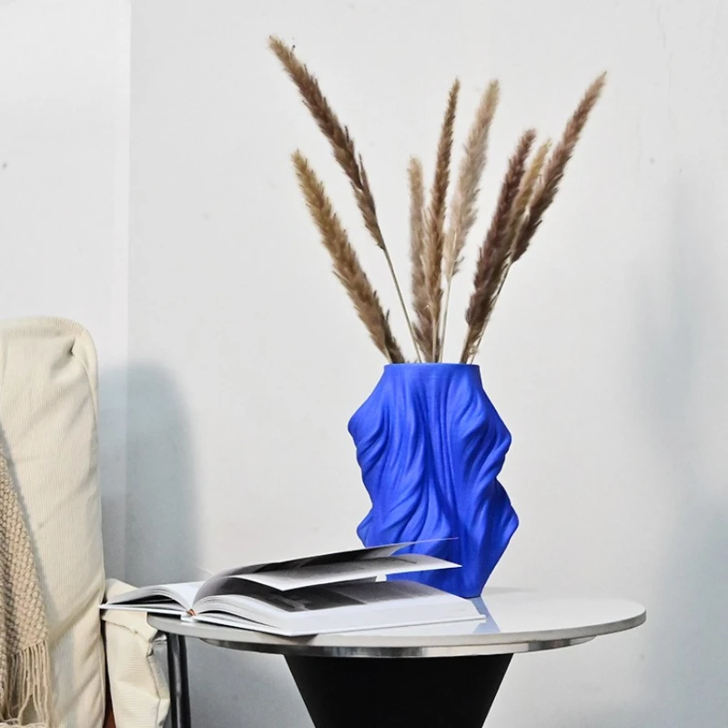 Modern Simple Blue Creative Decorative Vase Home Decorative Art Desktop Office Decorative Resin Vase
Modern Simple Blue Creative Decorative Vase Home Decorative Art Desktop Office Decorative Resin Vase