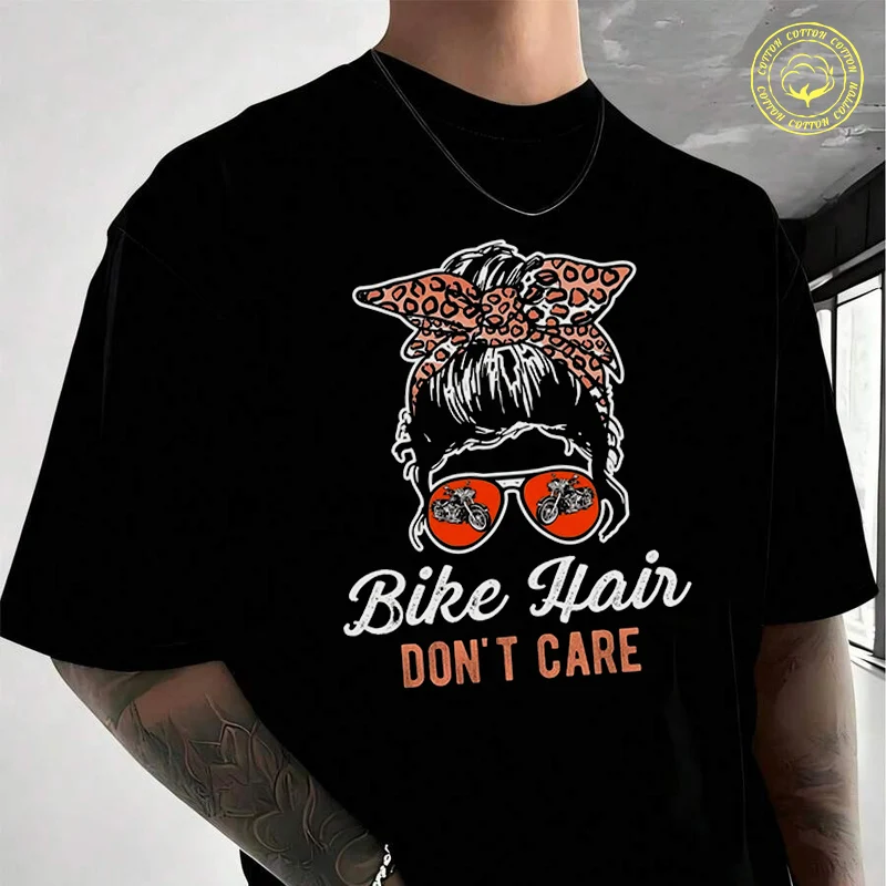 Bike-Hair-Don'-Care-Motorcycle-Rider Moto Cotton T-Shirt New Men's Casual O-neck Short Sleeve Tees
Bike-Hair-Don'-Care-Motorcycle-Rider Moto Cotton T-Shirt New Men's Casual O-neck Short Sleeve Tees