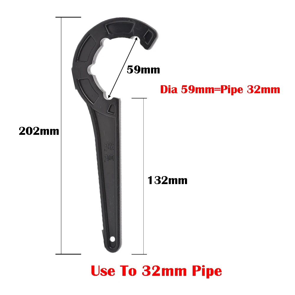 20/25/32/40/50/63mm PE Pipe Fast Connecting Fittings Wrench PVC Tube Valve Lock Nut Special Wrench Irrigation Tubing Repair Tool
20/25/32/40/50/63mm PE Pipe Fast Connecting Fittings Wrench PVC Tube Valve Lock Nut Special Wrench Irrigation Tubing Repair Tool