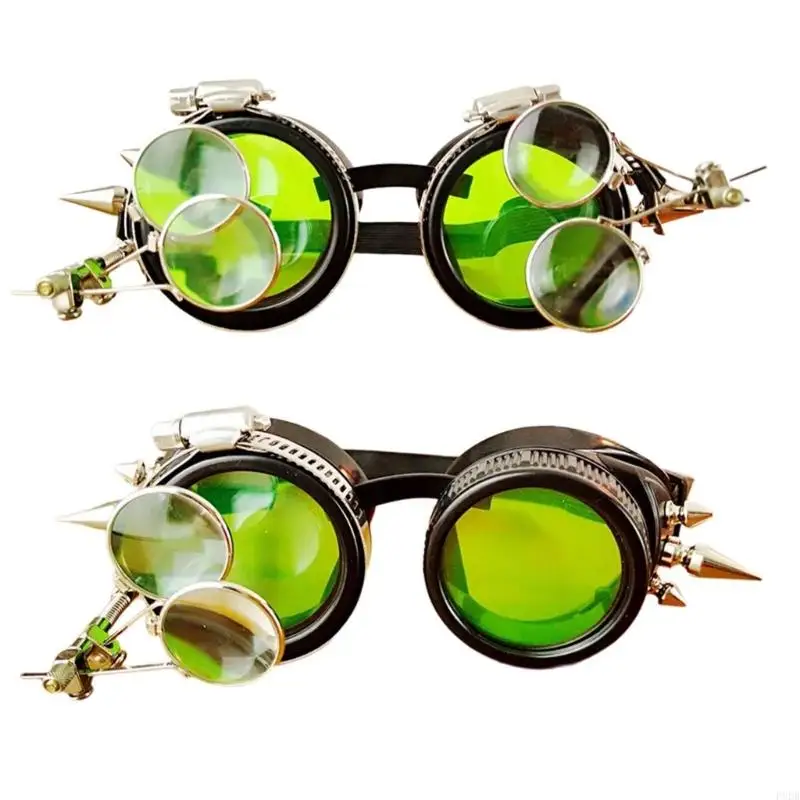 P8DB Gothic Steampunk Glasses Steampunk Goggles Middle Ages Glasses Halloween Glasses
P8DB Gothic Steampunk Glasses Steampunk Goggles Middle Ages Glasses Halloween Glasses