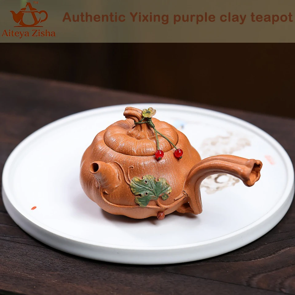 Authentic Yixing handmade purple clay teapot, Chinese teapot, Kung Fu tea set, for Home, Office, Gift 190ml Zisha Clay teapot
Authentic Yixing handmade purple clay teapot, Chinese teapot, Kung Fu tea set, for Home, Office, Gift 190ml Zisha Clay teapot