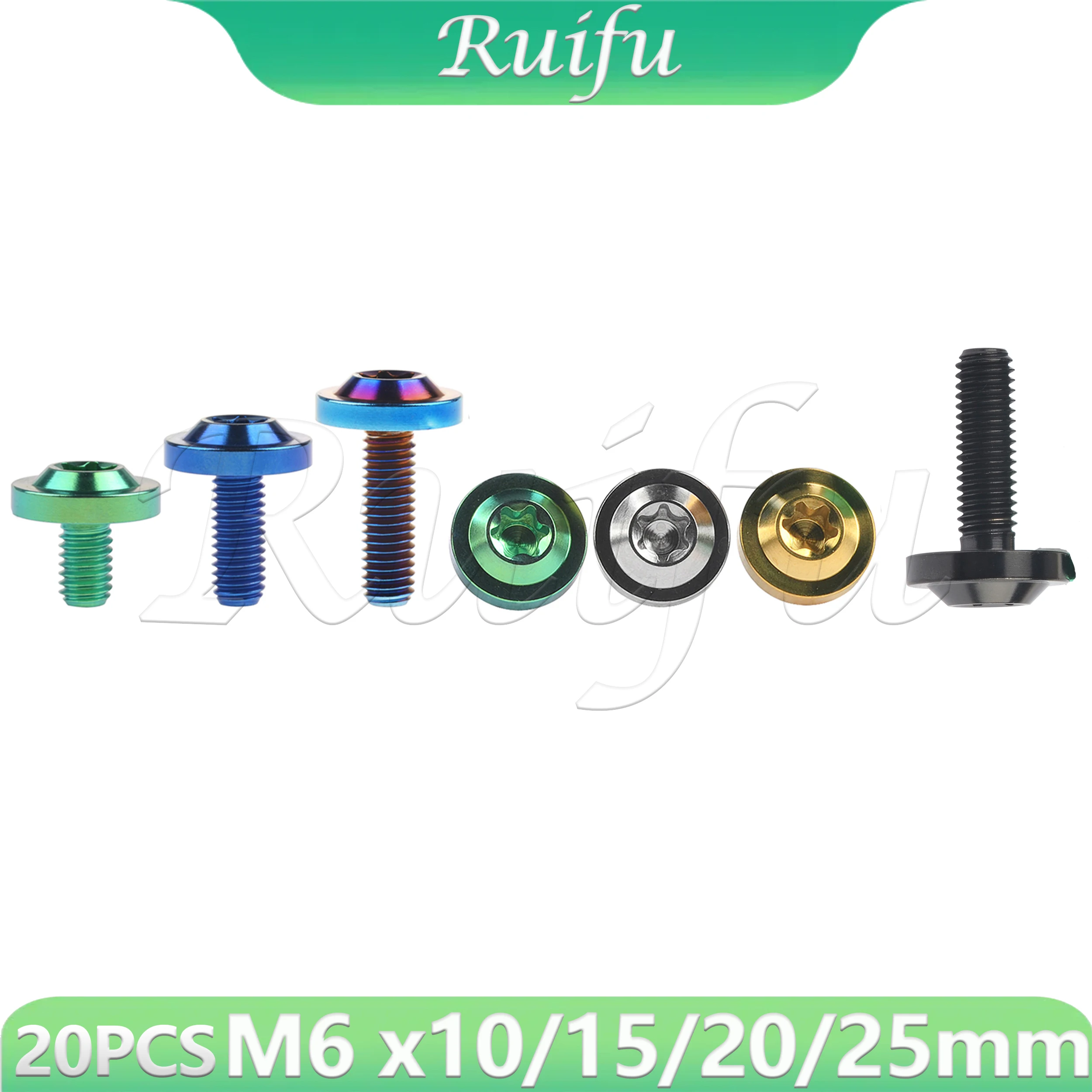 Титановый болт Ruifu, 20 шт., M6x10, 15 20, 25 мм, дисковый винт Torx T30, винт с толстой головкой для велосипеда, мотоцикла, автомобиля, Ti-крепеж
Титановый болт Ruifu, 20 шт., M6x10, 15 20, 25 мм, дисковый винт Torx T30, винт с толстой головкой для велосипеда, мотоцикла, автомобиля, Ti-крепеж