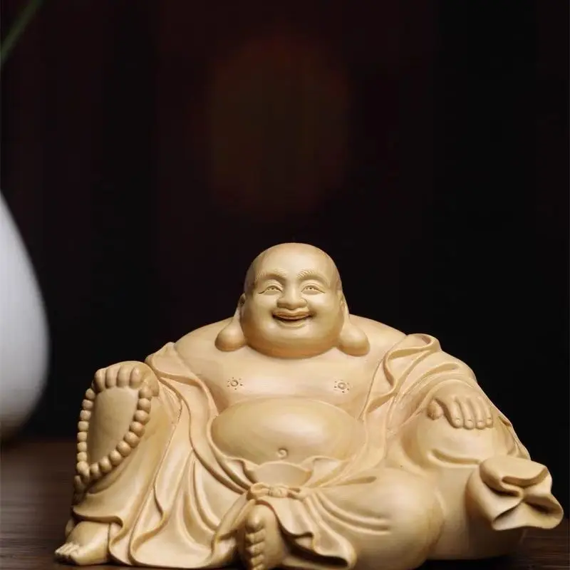 Small Leaf Boxwood Carving Lucking Nafu Rosary Big Belly Maitreya Solid Wood Craft Home Decoration Gift
Small Leaf Boxwood Carving Lucking Nafu Rosary Big Belly Maitreya Solid Wood Craft Home Decoration Gift
