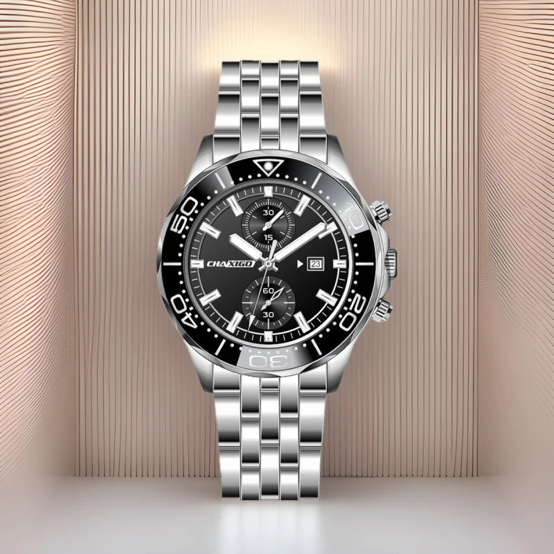 CHAXIGO швейцарские брендовые часы h светящиеся кварцевые W atch многофункциональные высококачественные мужские часы мужские часы
CHAXIGO швейцарские брендовые часы h светящиеся кварцевые W atch многофункциональные высококачественные мужские часы мужские часы