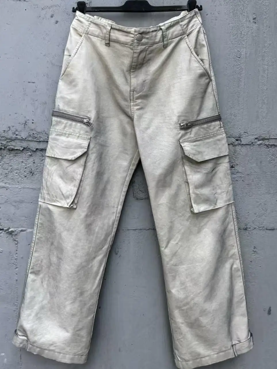 Wang Sudong, прямые брюки для спецодежды, мужские и женские повседневные брюки из выцветшего хлопка, осень-зима, корейские повседневные брюки
Wang Sudong, прямые брюки для спецодежды, мужские и женские повседневные брюки из выцветшего хлопка, осень-зима, корейские повседневные брюки
