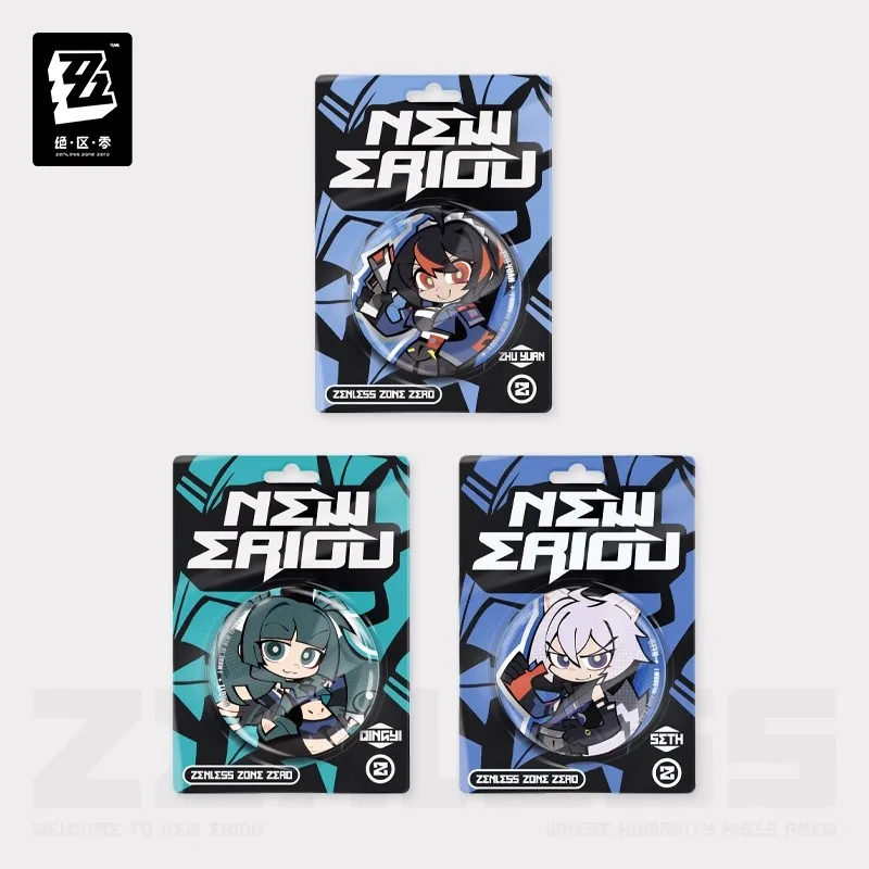 Official miHoYo Zenless Zone Zero Lido Series Q-Edition Badge Criminal Investigation Team Anime Game Peripheral Brooch
Official miHoYo Zenless Zone Zero Lido Series Q-Edition Badge Criminal Investigation Team Anime Game Peripheral Brooch