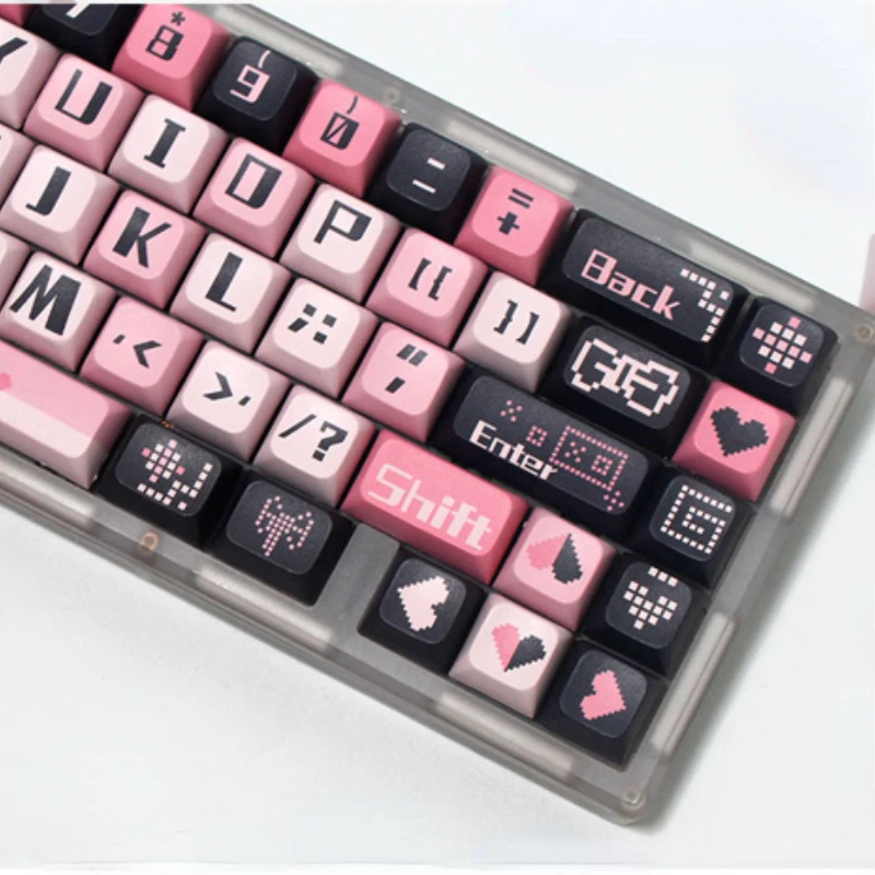 131 Keys/Set Cute Style Keycaps Pink PBT Keycaps XDA Height for MX Switch Keycap for Mechanical Keyboard Game Custom DIY
131 Keys/Set Cute Style Keycaps Pink PBT Keycaps XDA Height for MX Switch Keycap for Mechanical Keyboard Game Custom DIY