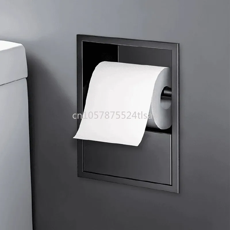 Niche Rack Concealed Paper Box Bathroom Wall Cabinet Customization Stainless Steel Niche Toilet Embedded Tissue Box
Niche Rack Concealed Paper Box Bathroom Wall Cabinet Customization Stainless Steel Niche Toilet Embedded Tissue Box