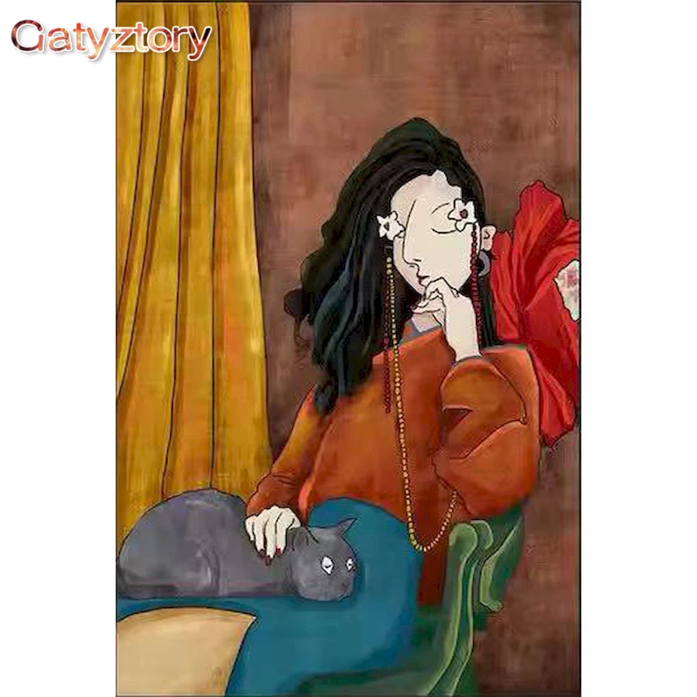 GATYZTORY DIY Paint By Numbers On Canvas Handmade Painting Kits Frameless Acrylic Paint Oil Painting Gift For Adults Home Decor
GATYZTORY DIY Paint By Numbers On Canvas Handmade Painting Kits Frameless Acrylic Paint Oil Painting Gift For Adults Home Decor