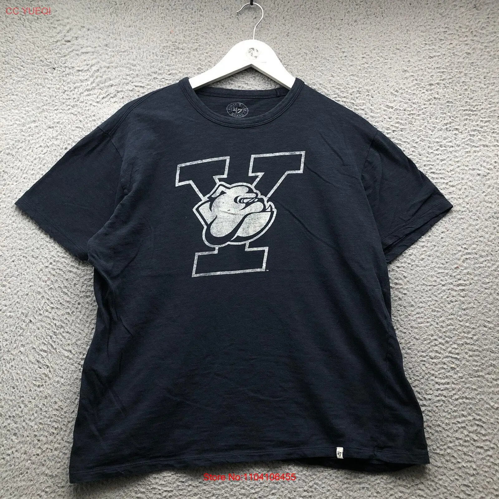 Forty Seven '47 Yale Bulldogs T-Shirt Women's XL Short Sleeve Graphic Navy White
Forty Seven '47 Yale Bulldogs T-Shirt Women's XL Short Sleeve Graphic Navy White