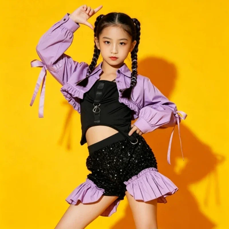Girls Trendy Jazz Dance Costume Set Fashion Stage Performance Dress For Kids Fashion Show Party Dancing Outfit
Girls Trendy Jazz Dance Costume Set Fashion Stage Performance Dress For Kids Fashion Show Party Dancing Outfit