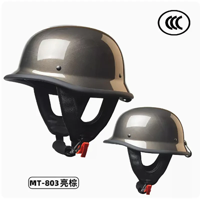 Vintage Helmet Male Motorcycle Ladle Helmet Female Four Seasons Universal Soldier Steel Helmet Motorcycle Riding Half Helmet
Vintage Helmet Male Motorcycle Ladle Helmet Female Four Seasons Universal Soldier Steel Helmet Motorcycle Riding Half Helmet