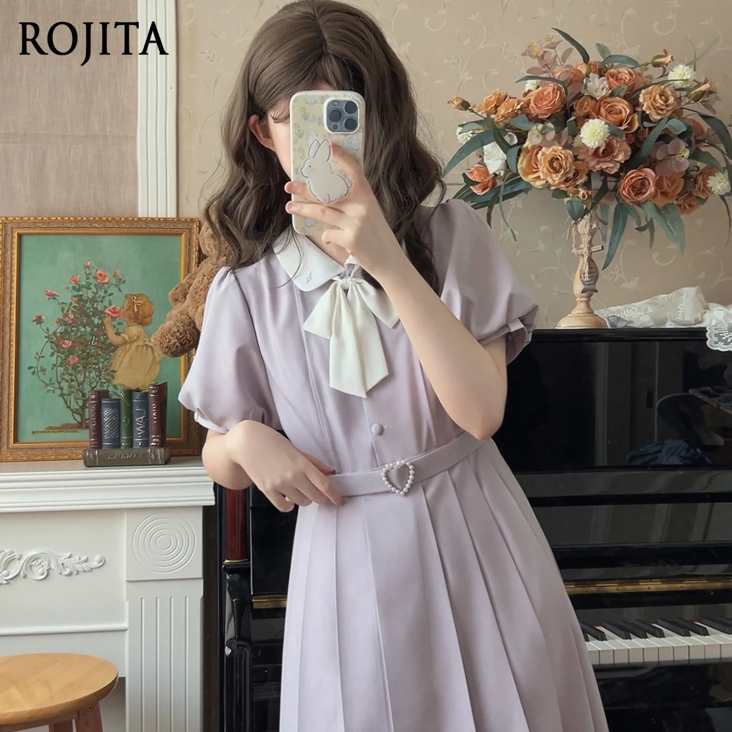 Japanese Preppy Style Dress Jk Uniform Sweet Elegant Dress Summer Short Sleeve Pleated A-Line Dress Women
Japanese Preppy Style Dress Jk Uniform Sweet Elegant Dress Summer Short Sleeve Pleated A-Line Dress Women