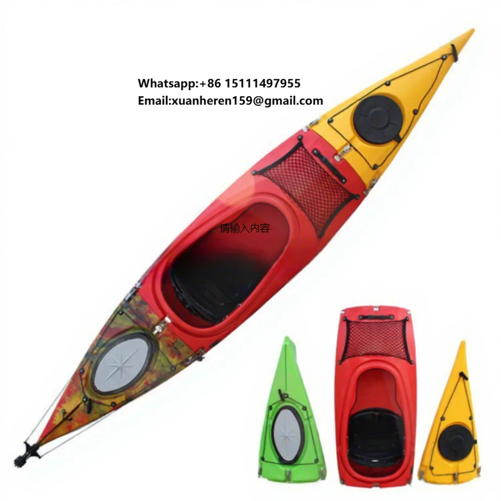 Segmental Folding Kayak Fishing Travel & Ocean Boat Rotomolded Plastic Rigid Boat with 180L Capacity
Segmental Folding Kayak Fishing Travel & Ocean Boat Rotomolded Plastic Rigid Boat with 180L Capacity