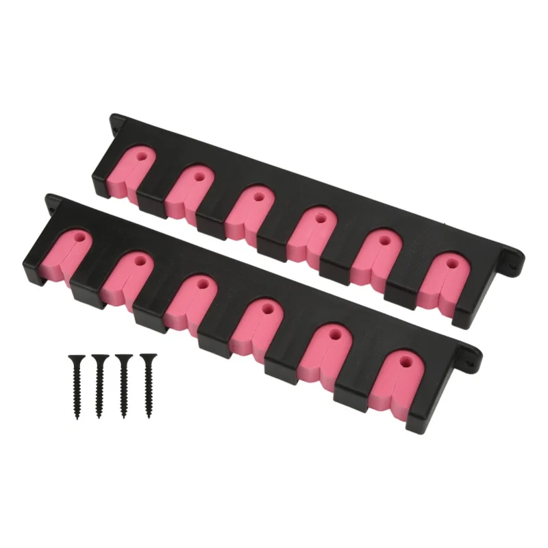Wall Mounted Fishing Rod Rack Chemical Resistant Vertical 6 Fishing Rod Holder With 4 ScrewsPink
Wall Mounted Fishing Rod Rack Chemical Resistant Vertical 6 Fishing Rod Holder With 4 ScrewsPink