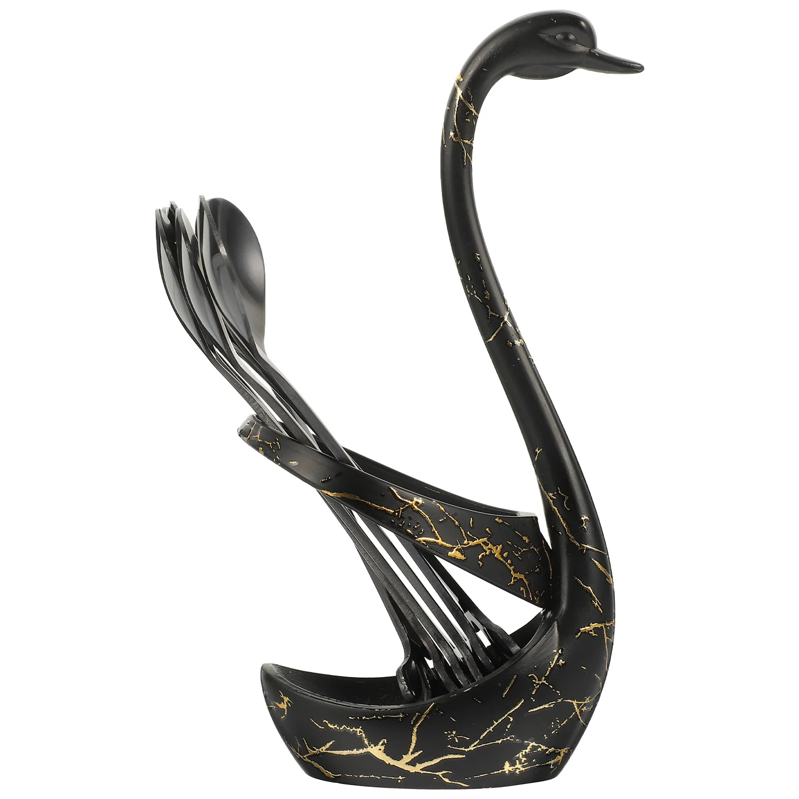 1 Set Stainless Steel Fruit Fork Coffee Spoon Set Swan Holder Dessert Spoons Kitchen Utensils Serving Tools Party Tableware
1 Set Stainless Steel Fruit Fork Coffee Spoon Set Swan Holder Dessert Spoons Kitchen Utensils Serving Tools Party Tableware