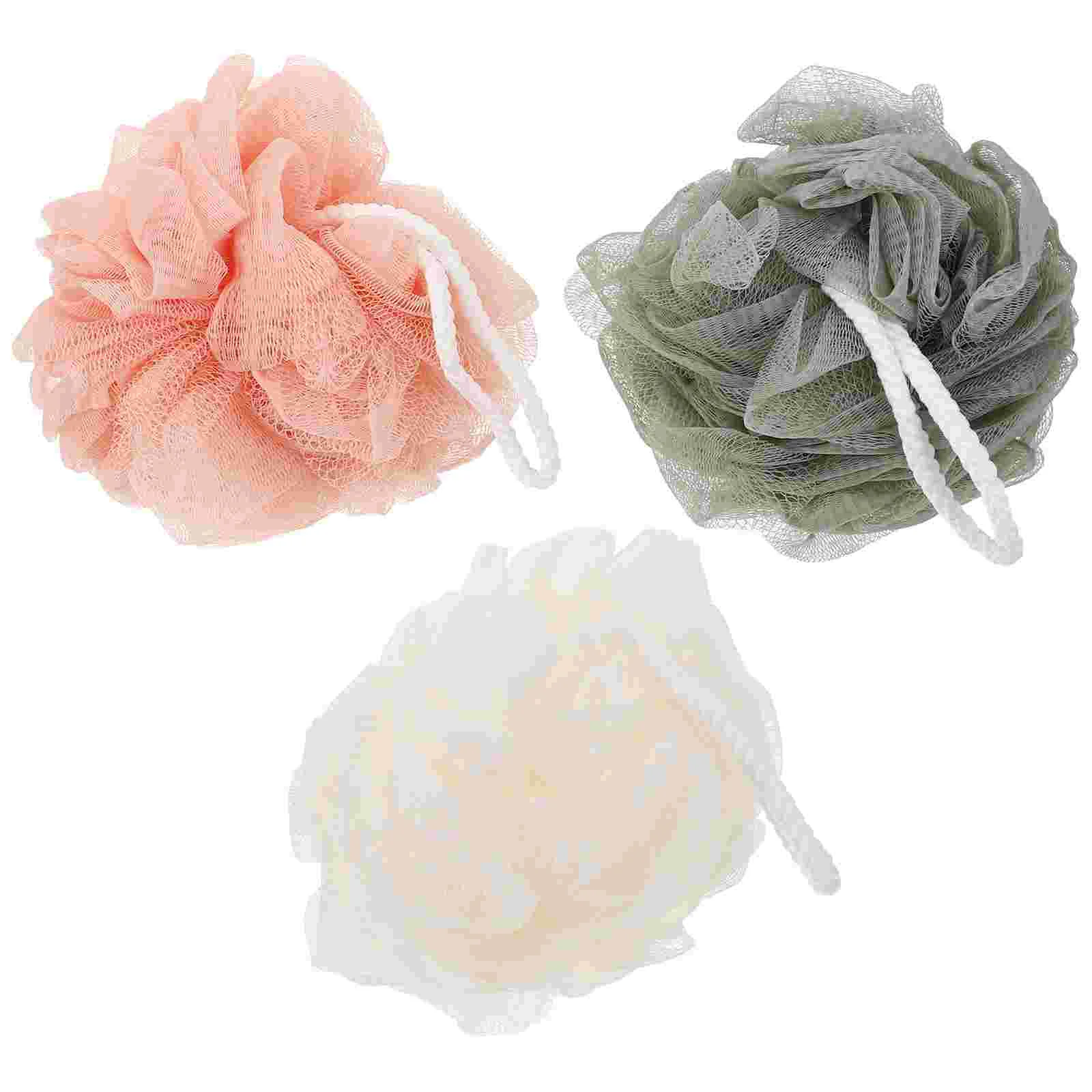 3pcs Shower Balls Mesh Bath Scrub Balls Shower Gel Balls with Hanging Rope (Mixed Color) bath ball mesh bath ball
3pcs Shower Balls Mesh Bath Scrub Balls Shower Gel Balls with Hanging Rope (Mixed Color) bath ball mesh bath ball