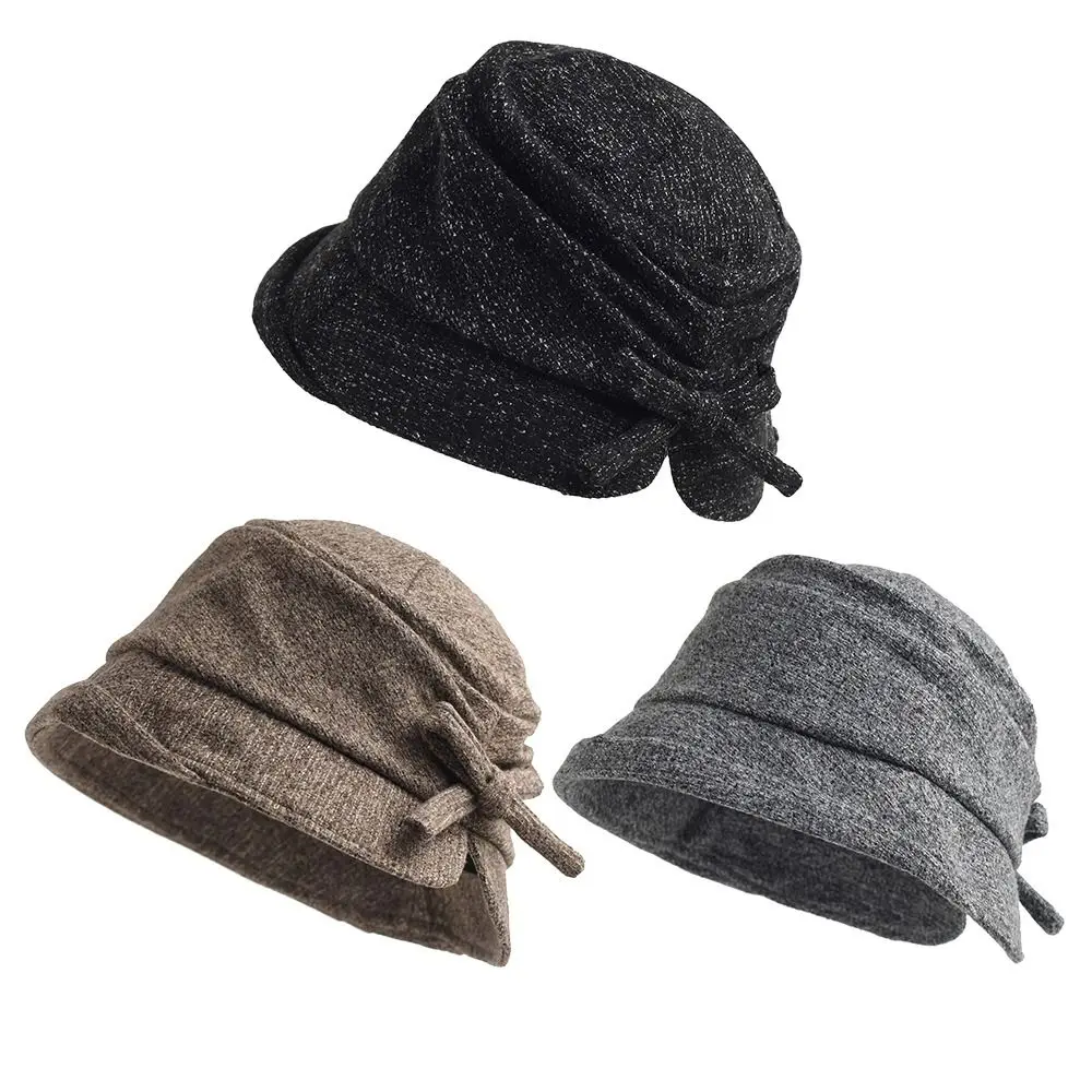 Fashion Thickened Fisherman Hat Large Bowknot Windproof Women Hat Sun Protection Warm Woolen Bucket Hat Winter
Fashion Thickened Fisherman Hat Large Bowknot Windproof Women Hat Sun Protection Warm Woolen Bucket Hat Winter