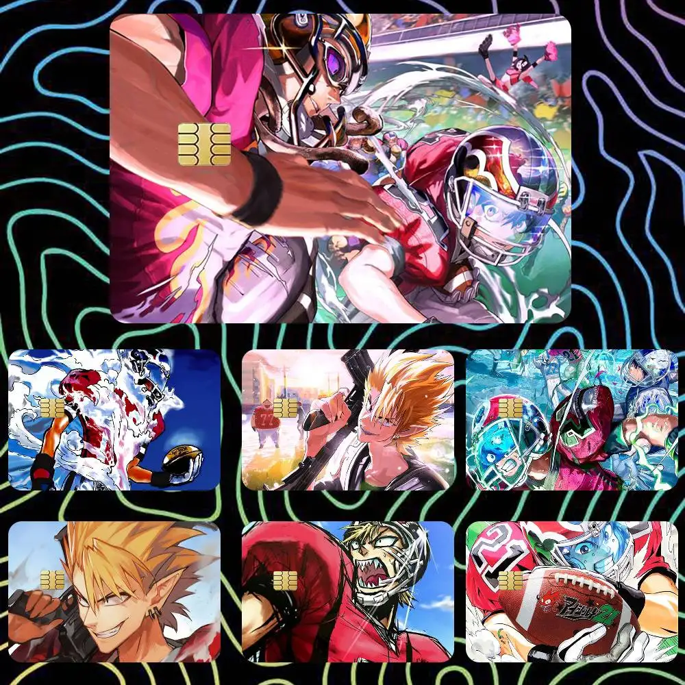Eyeshield21 Manga Anime Sticker Film Tape Skin for Credit Card Debit Card Cartoon Waterproof Stickers
Eyeshield21 Manga Anime Sticker Film Tape Skin for Credit Card Debit Card Cartoon Waterproof Stickers