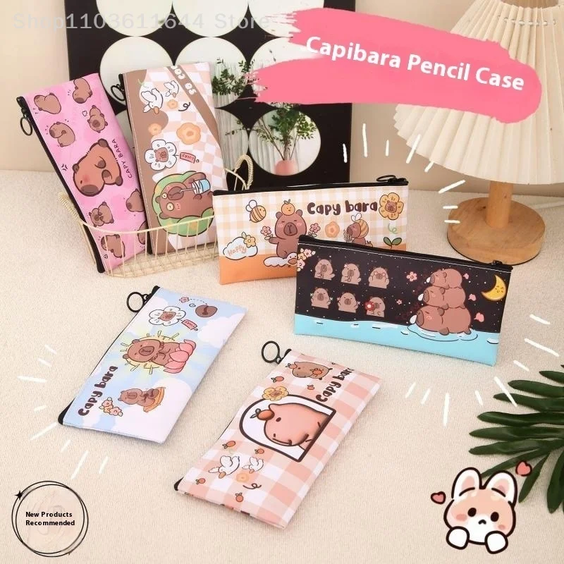 Capybara Pencil Bag Ins Student Stationery Bag Pencil Case Cartoon Capybara Pen Bags Stationery Storage Coin Purse Change Bag
Capybara Pencil Bag Ins Student Stationery Bag Pencil Case Cartoon Capybara Pen Bags Stationery Storage Coin Purse Change Bag