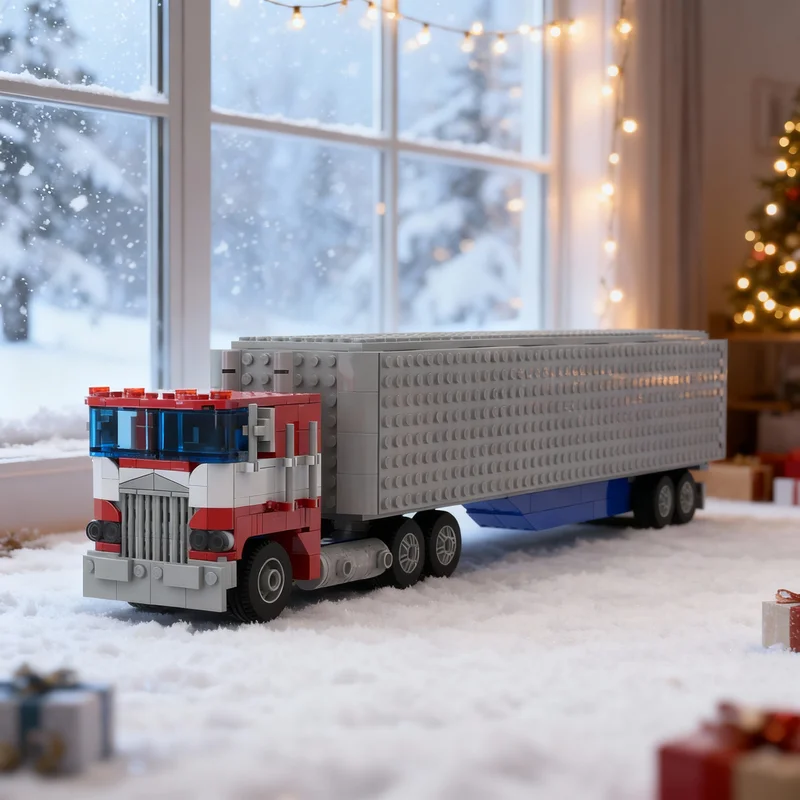 Набор строительных блоков MOC «Городской грузовик Оптимус» (431 деталь), модель для сборки, архитектурный конструктор, подарок на Рождество, развивающая игрушка для творчества
Набор строительных блоков MOC «Городской грузовик Оптимус» (431 деталь), модель для сборки, архитектурный конструктор, подарок на Рождество, развивающая игрушка для творчества